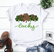 Load image into Gallery viewer, Lucky Leopard Clovers- Adult