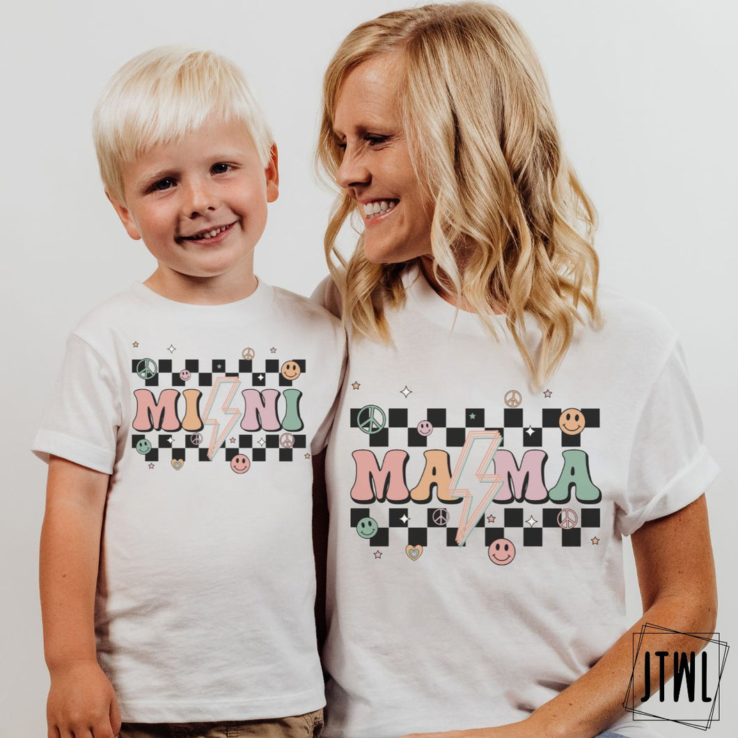 Checkered Mama & Mini- All Sizes