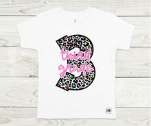 Load image into Gallery viewer, Rainbow &amp; Black Leopard Teacher and Grades- All Sizes
