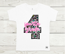 Load image into Gallery viewer, Rainbow &amp; Black Leopard Teacher and Grades- All Sizes
