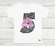 Load image into Gallery viewer, Rainbow &amp; Black Leopard Teacher and Grades- All Sizes
