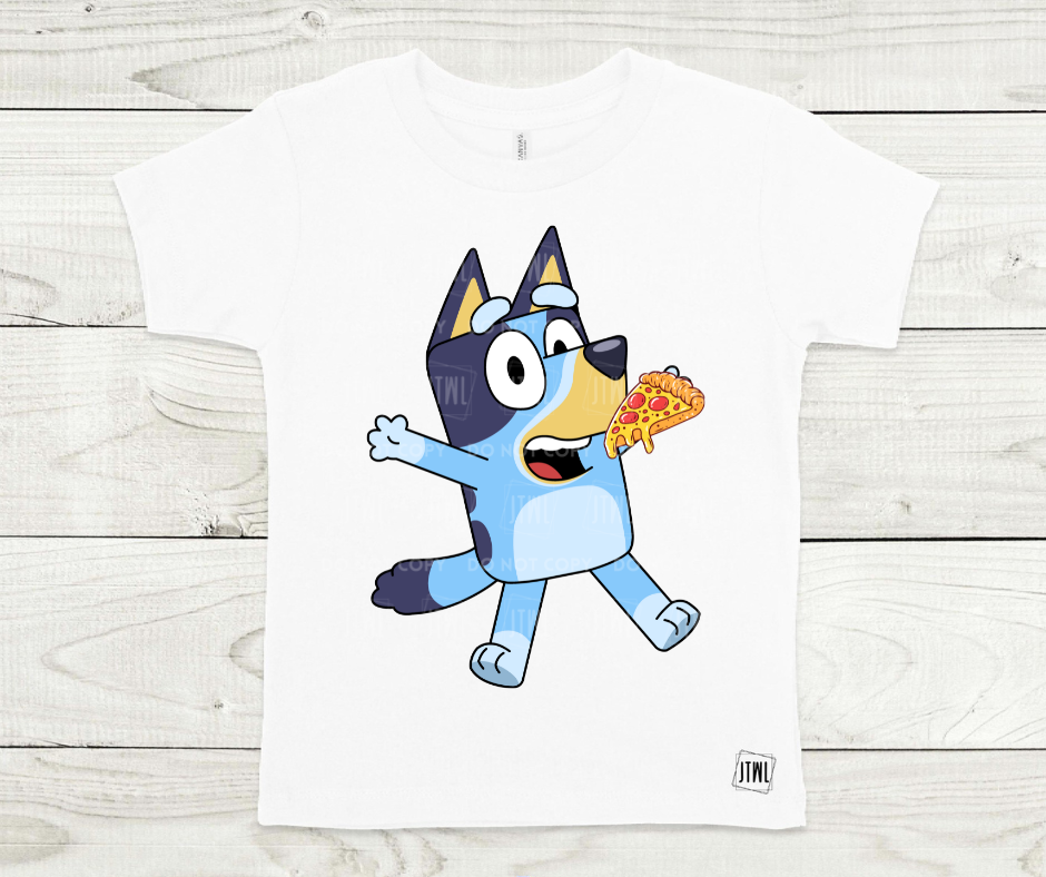 Blue Heeler Yay Pizza- All Sizes