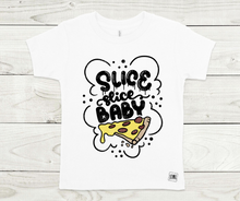 Load image into Gallery viewer, Slice Slice Baby: Black Text- All Sizes
