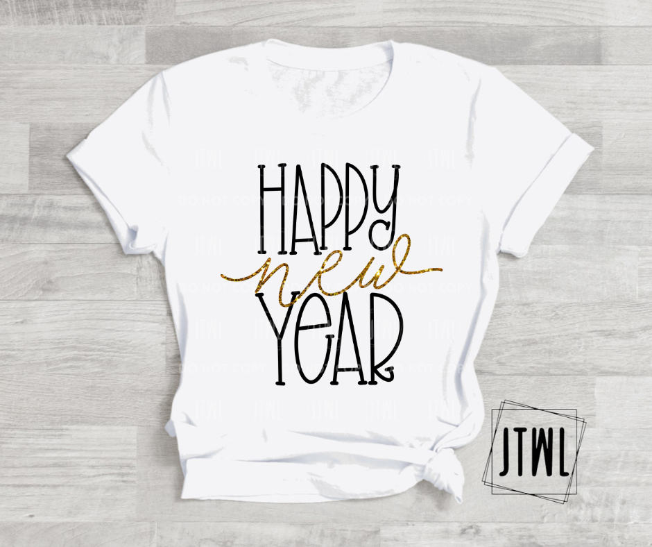 Kim T New Years Tee