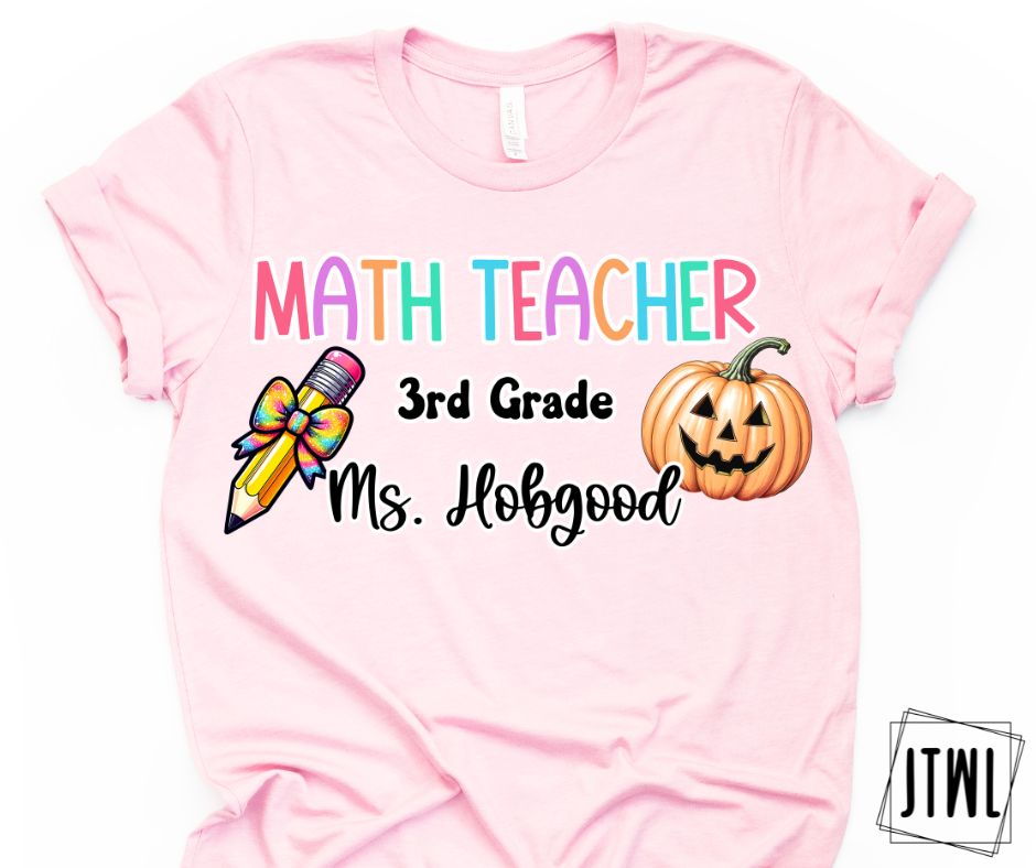 Johanna H. Teacher Custom