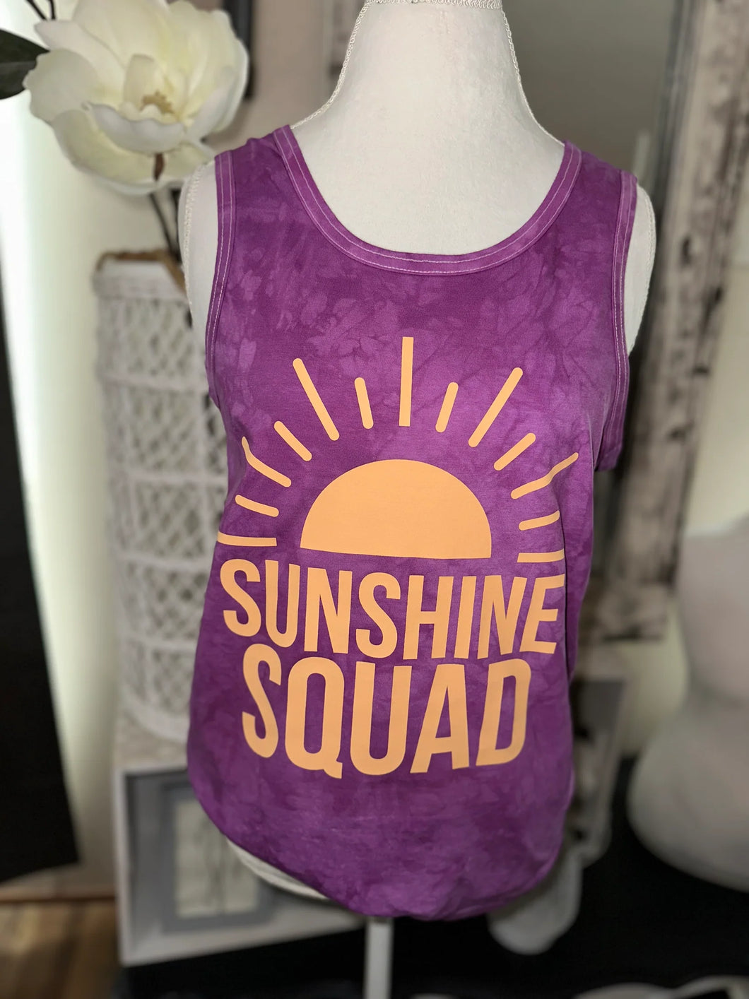 FINAL SALE: Sunshine Squad Tank- Adult 2XL