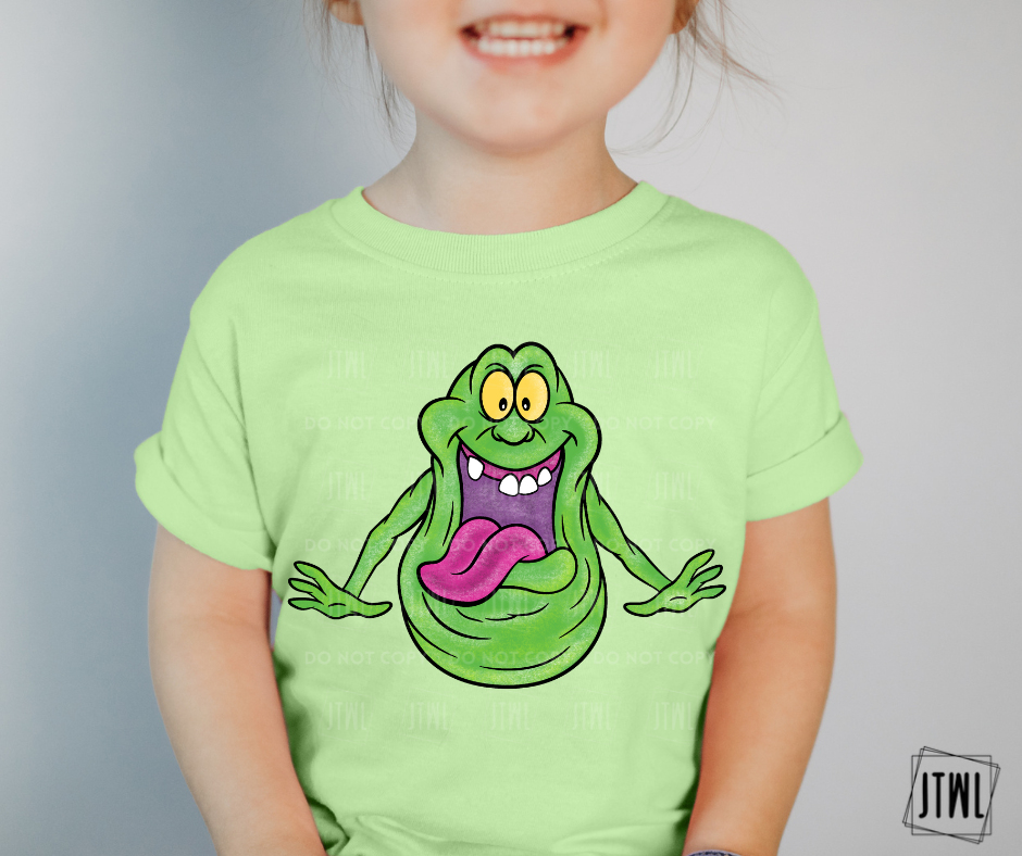 Hand-Drawn Slimer- All Sizes