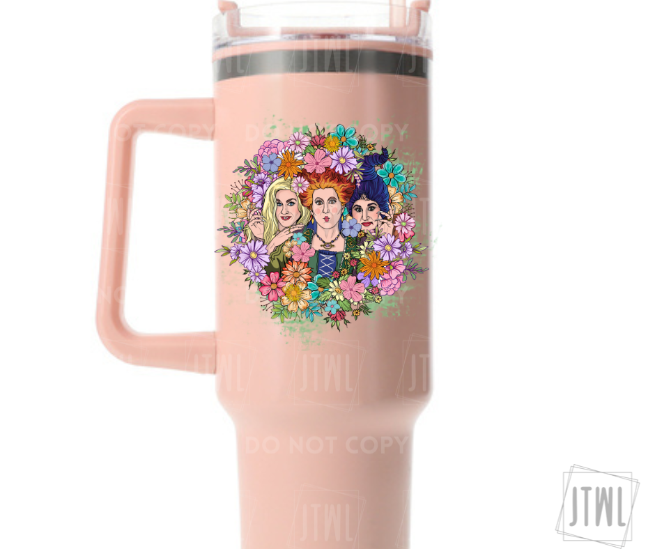 Cristyn W. Pink Tumbler