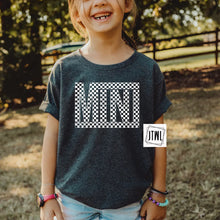 Load image into Gallery viewer, Mama &amp; Mini Checkered Tees- Choose Either Adult Or Toddler/Youth
