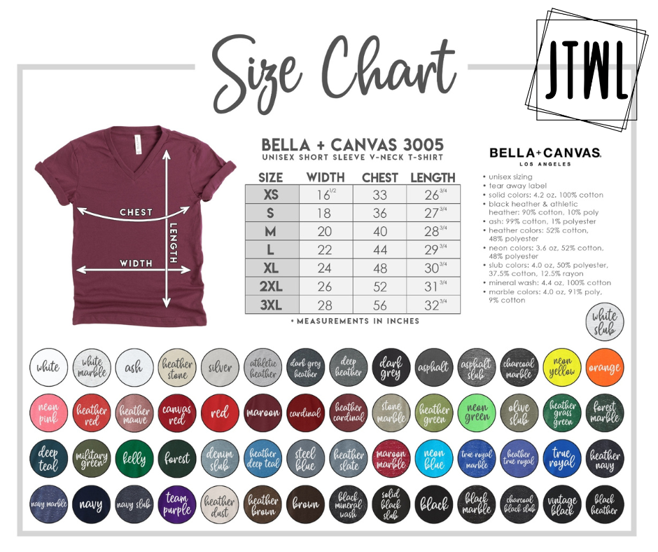 UPGRADE YOUR TEE: ADULT Unisex V-Neck Tee