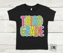 Load image into Gallery viewer, Rainbow Dalmatian Teacher &amp; Grades- All Sizes
