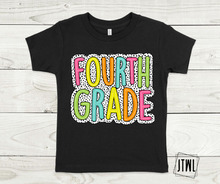 Load image into Gallery viewer, Rainbow Dalmatian Teacher &amp; Grades- All Sizes
