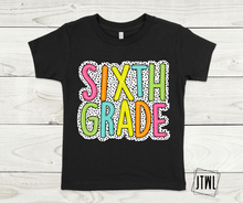 Load image into Gallery viewer, Rainbow Dalmatian Teacher &amp; Grades- All Sizes

