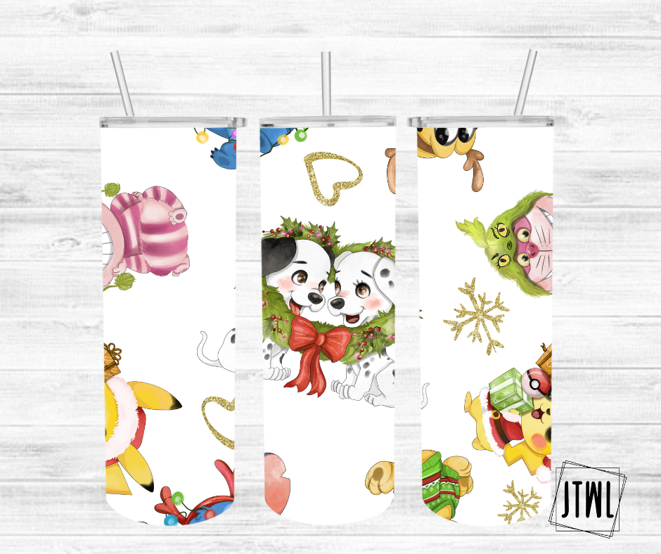 Christmas Character Mashup 20 oz Tumbler