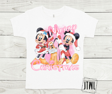 Load image into Gallery viewer, Merry Christmas Mouse Pink- All Sizes
