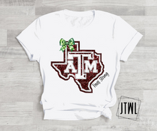 Load image into Gallery viewer, Texas Strong A&amp;M- All Sizes: Choose Your Tee Color
