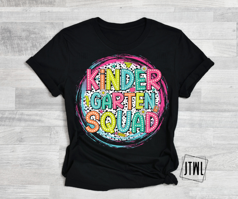 Kindergarten Squad- Adult