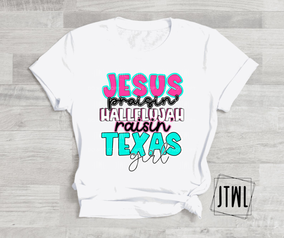 Texas Girl- All Sizes: Choose Your Tee Color