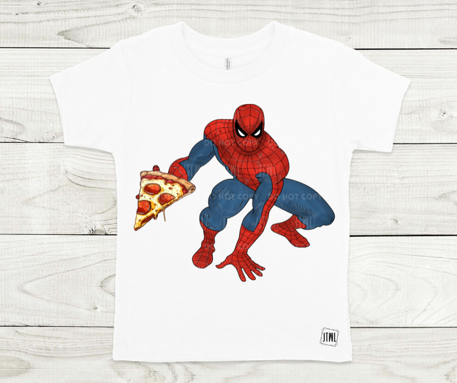 Spider M. Pizza- All Sizes
