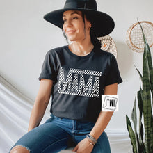 Load image into Gallery viewer, Mama &amp; Mini Checkered Tees- Choose Either Adult Or Toddler/Youth
