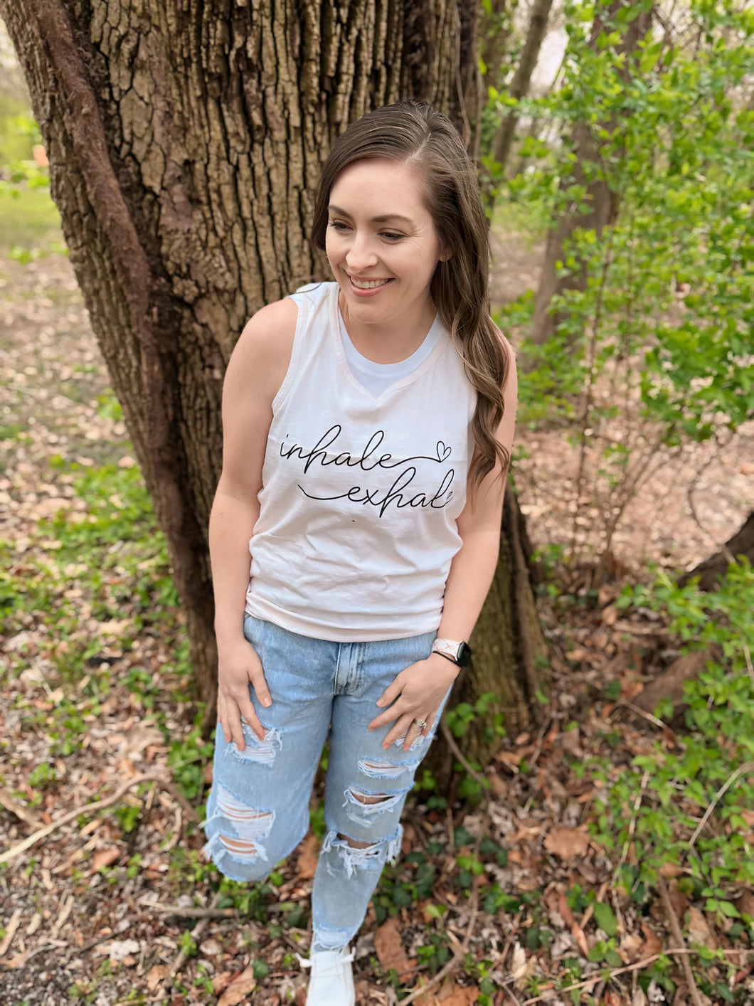 Inhale Exhale Tank- Adult