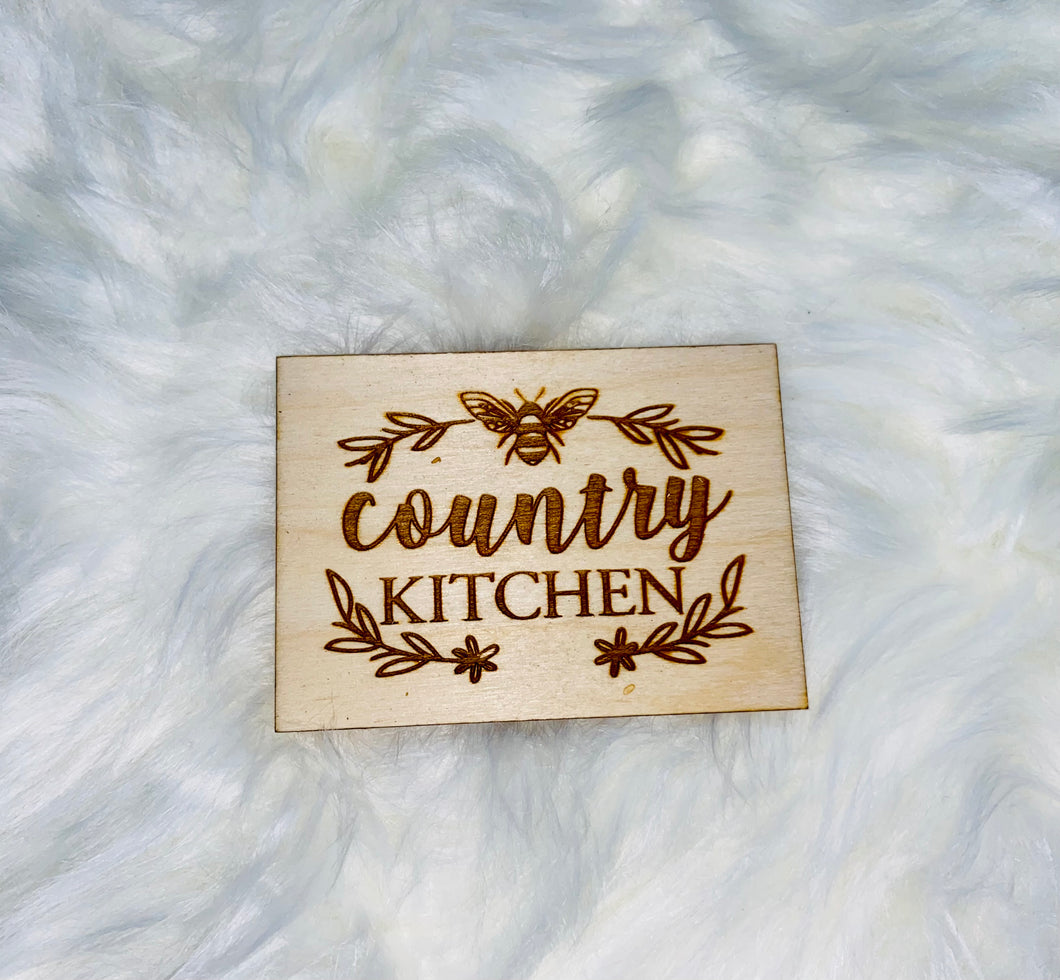 Country Kitchen Magnet