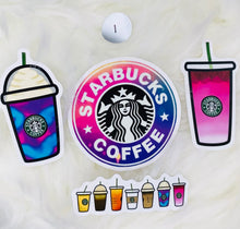 Load image into Gallery viewer, Coffee Stickers: Set Of 4
