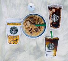 Load image into Gallery viewer, Coffee Stickers: Set Of 4
