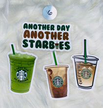 Load image into Gallery viewer, Coffee Stickers: Set Of 4
