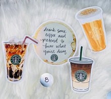 Load image into Gallery viewer, Coffee Stickers: Set Of 4
