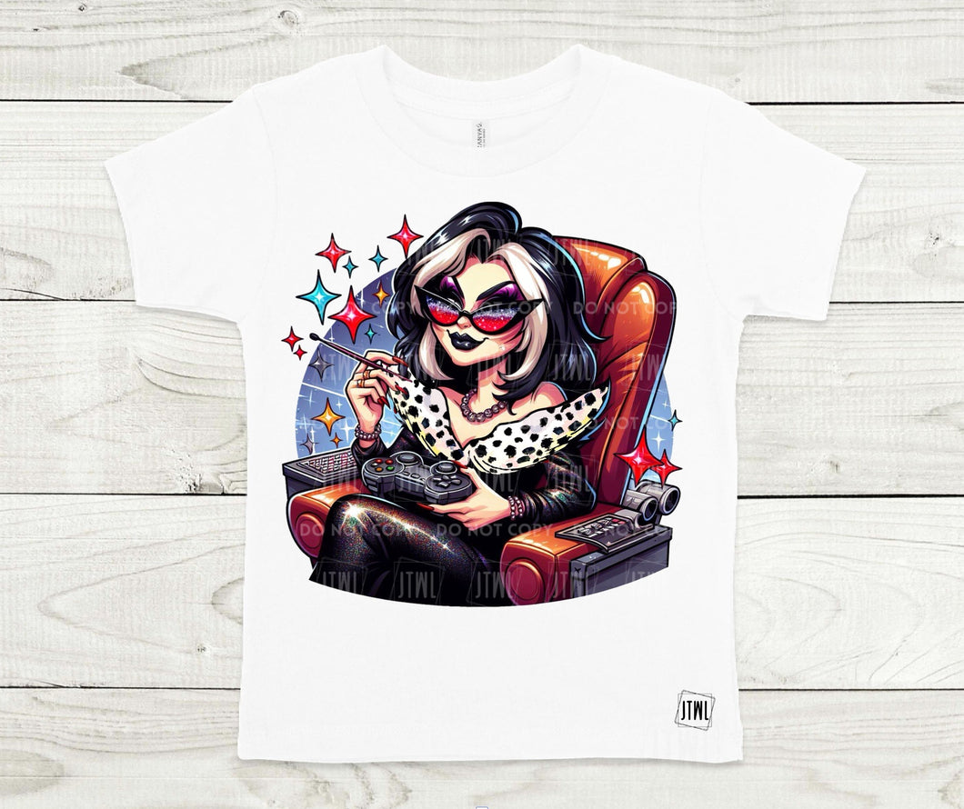 Cruella Gamer- All Sizes