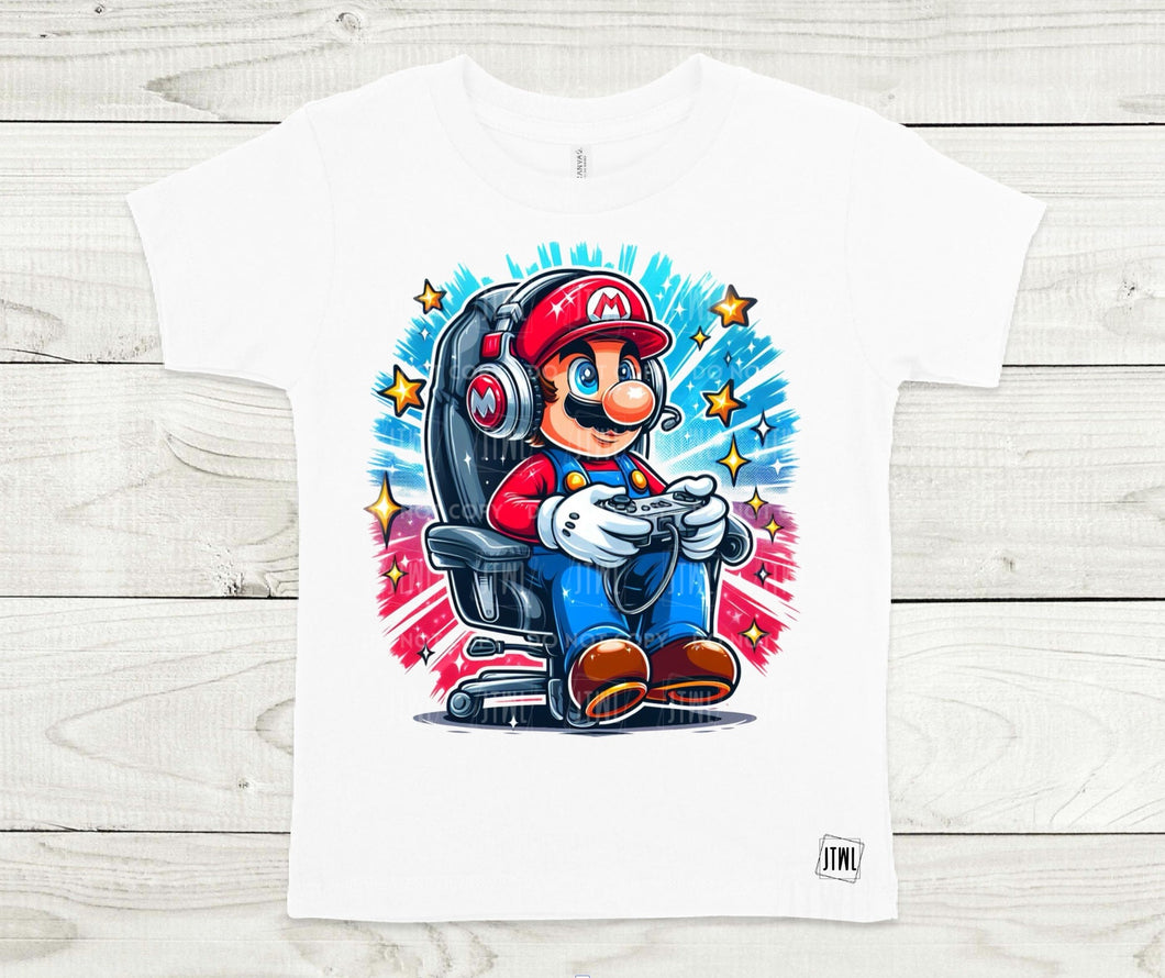 Mario Gamer- All Sizes