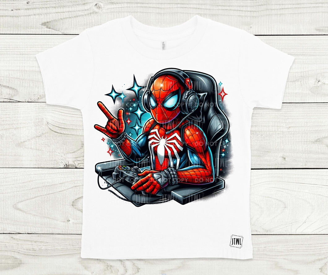 Spider-Man Gamer- All Sizes
