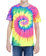 Load image into Gallery viewer, UPGRADE YOUR TEE- Toddler/Youth Tie Dye
