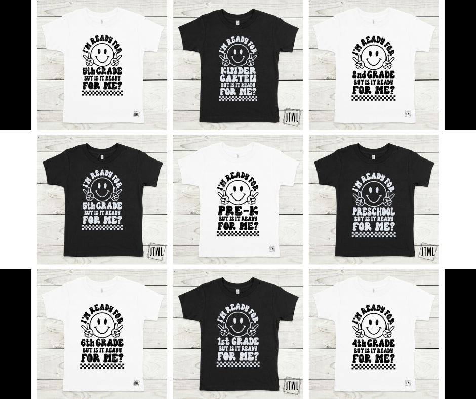 Is School Ready For Me?! All Sizes