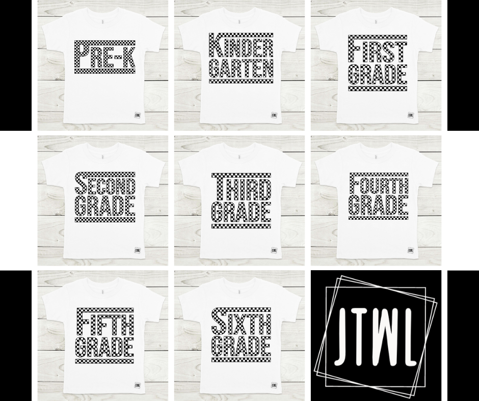 Checkered Grades- All Sizes