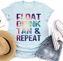 Load image into Gallery viewer, Float, Drink, Tan &amp; Repeat- Adult
