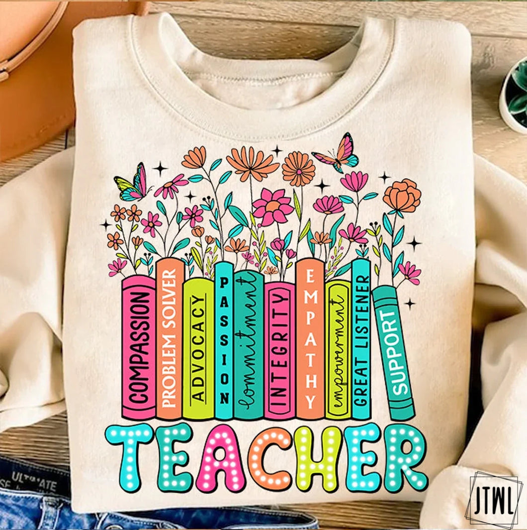 Teacher Motivational Bookshelf- Adult