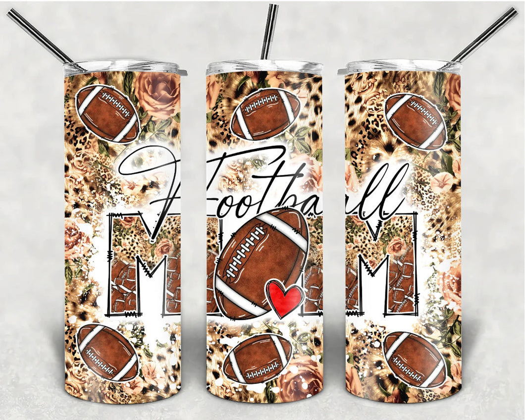 Football Mom 20 oz Tumbler