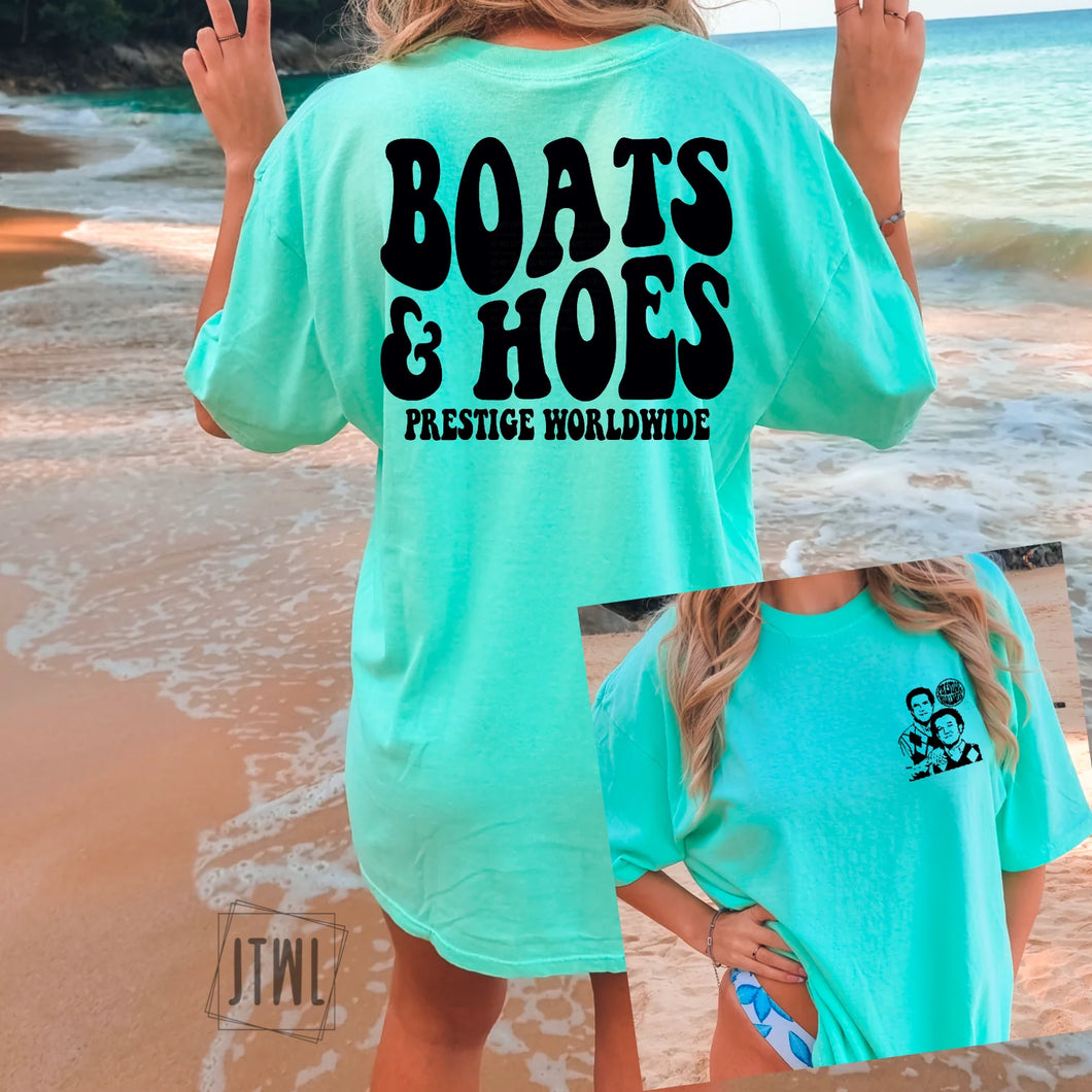 Boats & Hoes: Front & Back- Adult