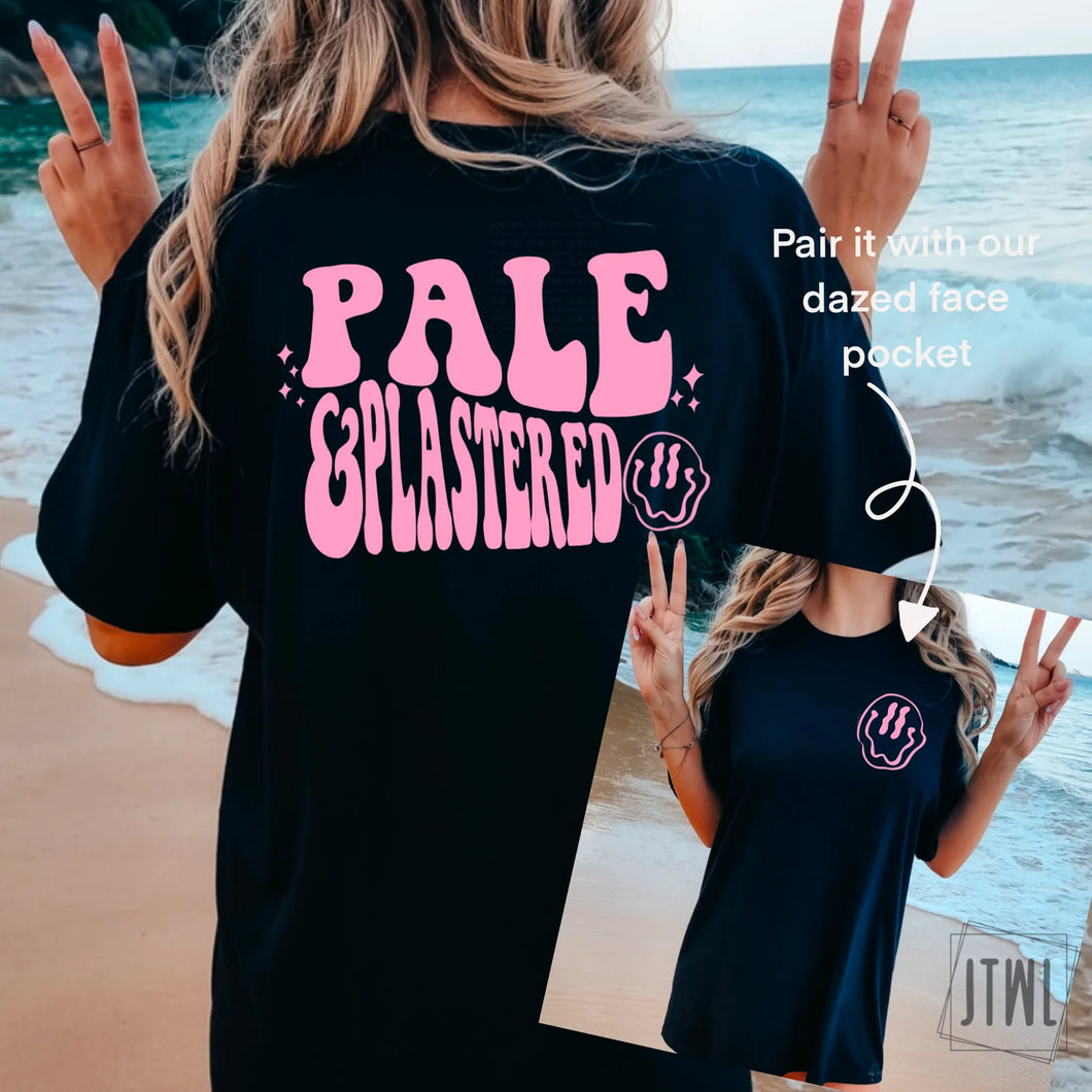 Pale & Plastered: Front & Back- Adult