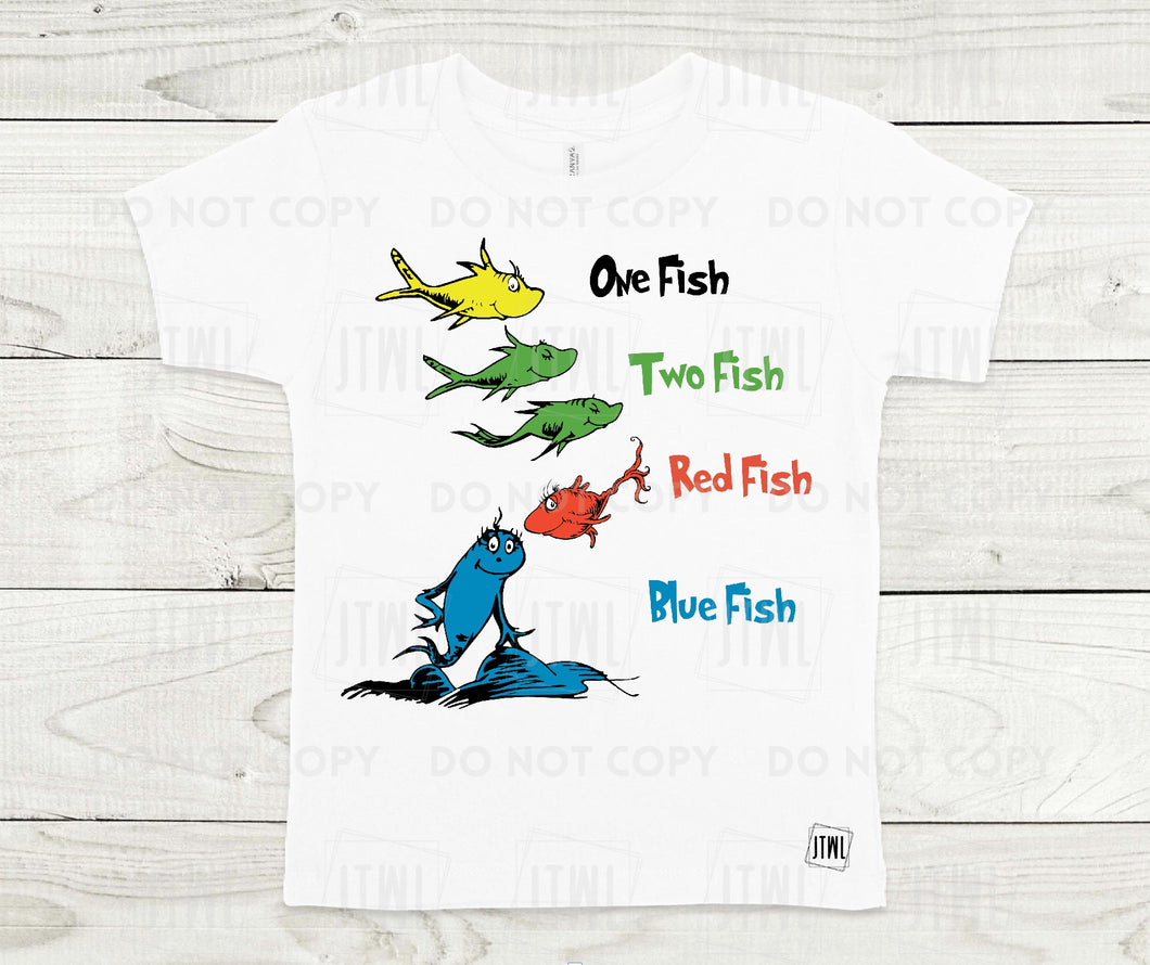 Red Fish, Blue Fish- All Sizes