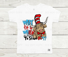 Load image into Gallery viewer, Born To Stand Out: Seuss- All Sizes
