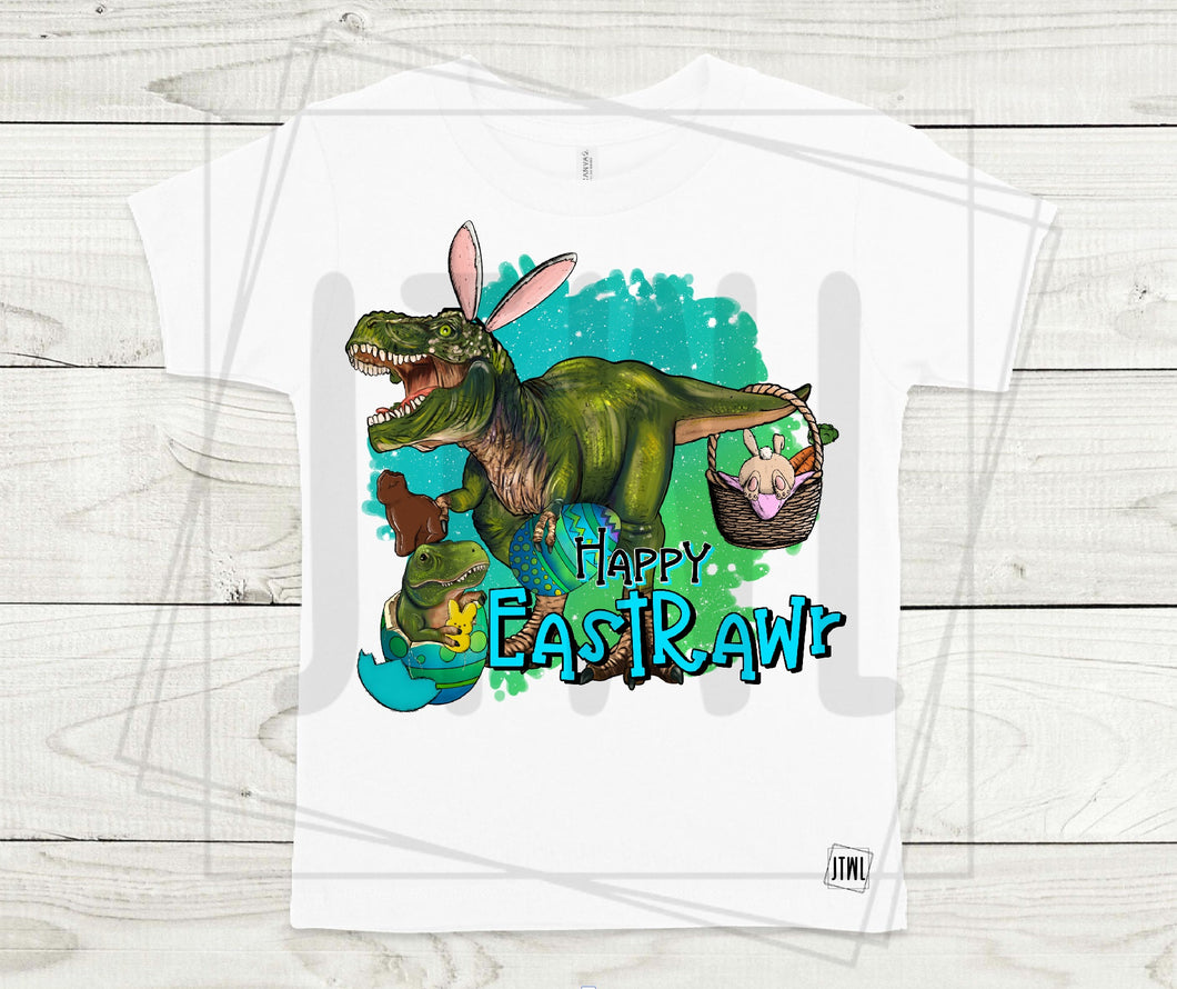 Happy Eastrawr: Green- All Sizes