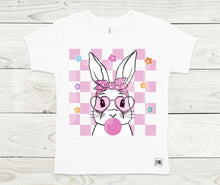 Load image into Gallery viewer, Bubblegum Bunny: Pink Checks- All Sizes
