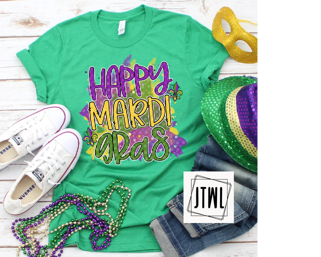Happy Mardi Gras- Adult