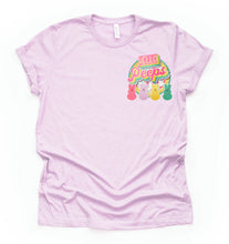 Load image into Gallery viewer, Hello Peeps Pocket- Adult  (choose your favorite color tee)
