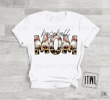 Load image into Gallery viewer, Choose Your Fave!: Baseball Mama/Mom- Adult
