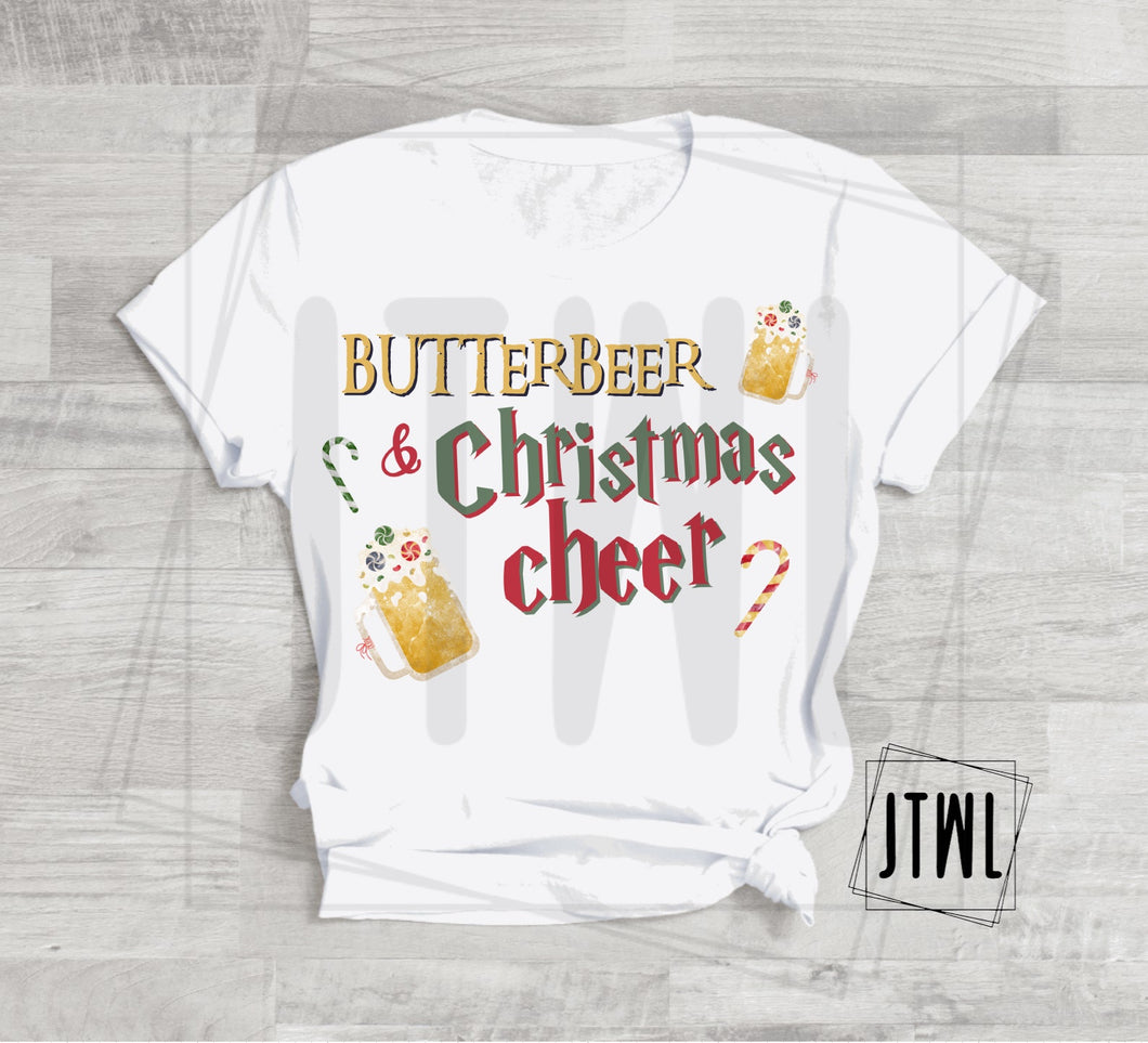 Butter Beer & Christmas Cheer DTF- All Sizes