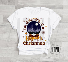 Load image into Gallery viewer, Dreaming Of A Hogwarts Christmas DTF- All Sizes
